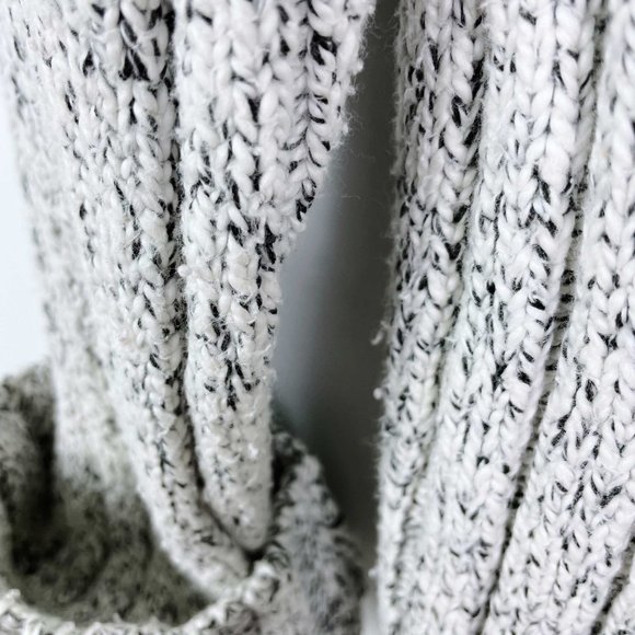 ⚡️SOLD⚡️ vintage 00s roots chunky rib v-neck sweater - size large - Picture 6 of 8